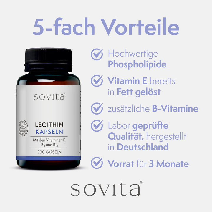 sovita Lecithin Kapseln %SALE%