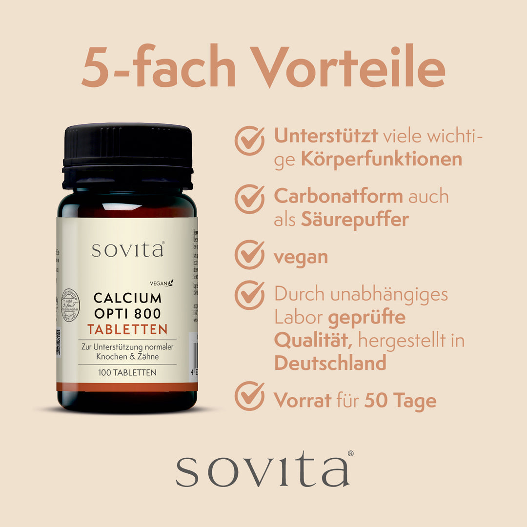 sovita Calcium Opti 800 Tabletten