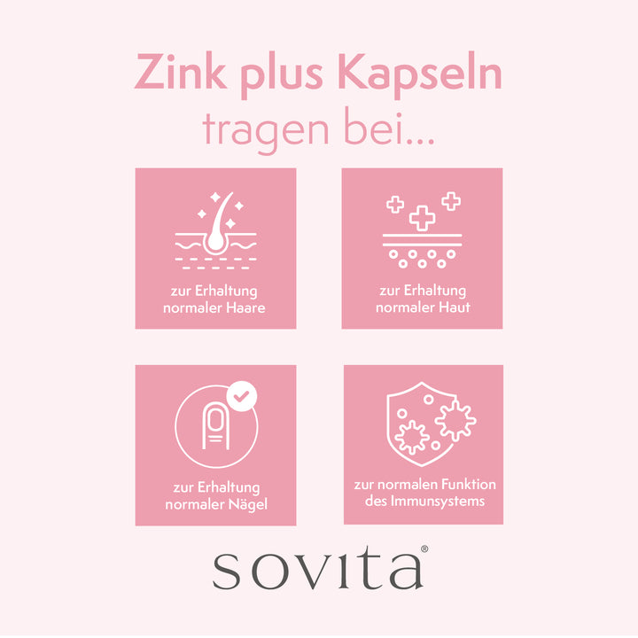 sovita Zink Plus Kapseln