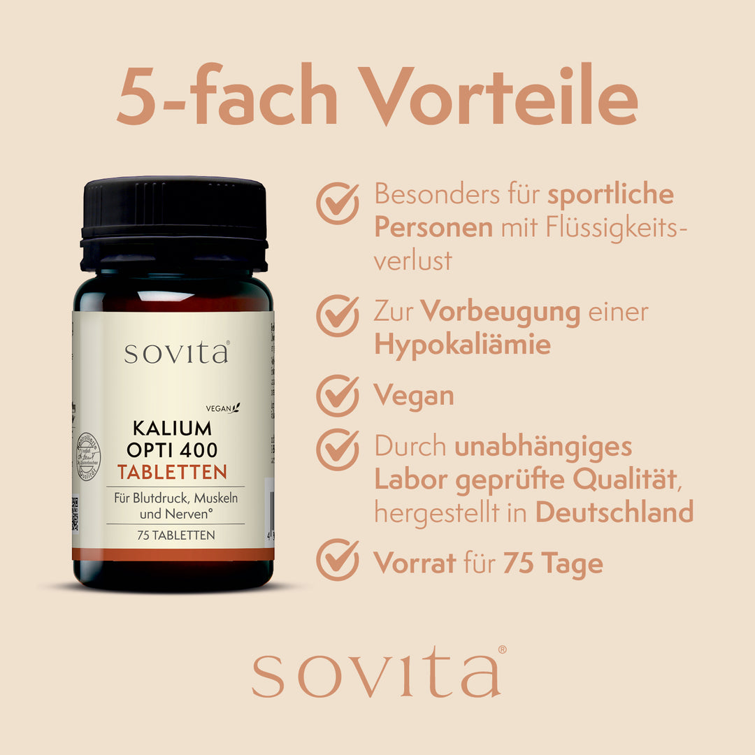 sovita Kalium Opti 400 Tabletten