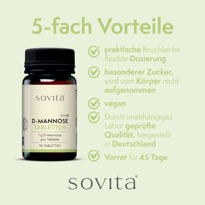 sovita D-Mannose Tabletten