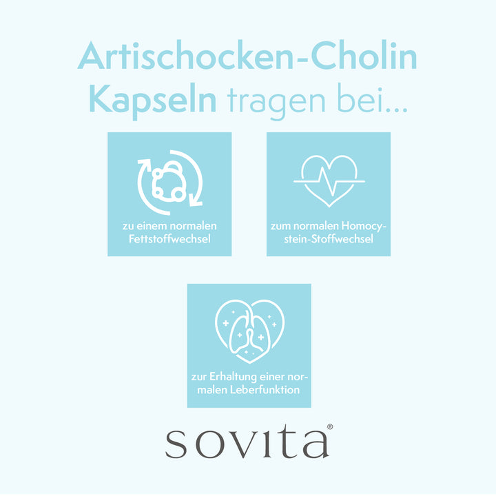 sovita Artischocken Cholin Kapseln