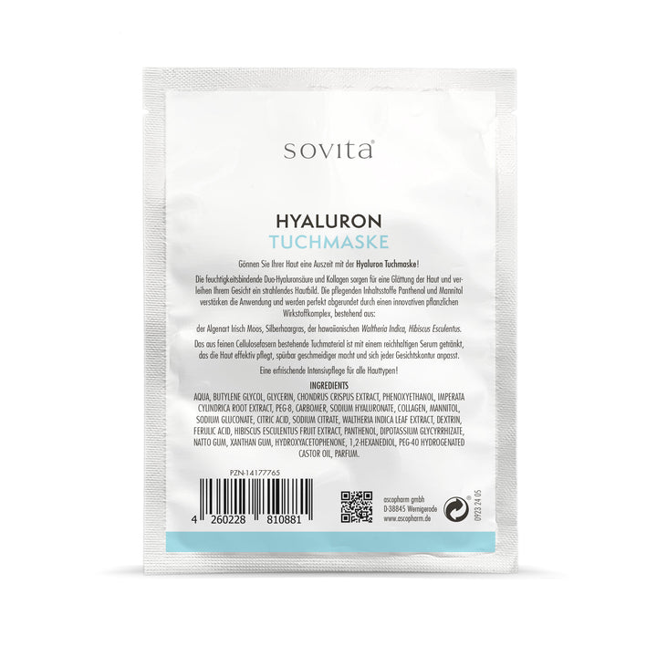 sovita Hyaluron Tuchmaske