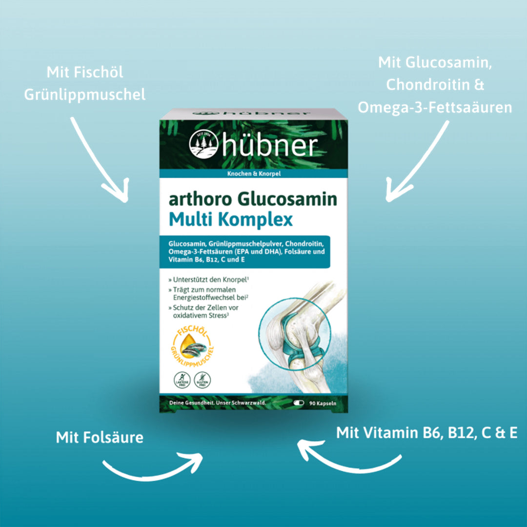 Hübner arthoro Glucosamin Multi Komplex (90 Stk.)