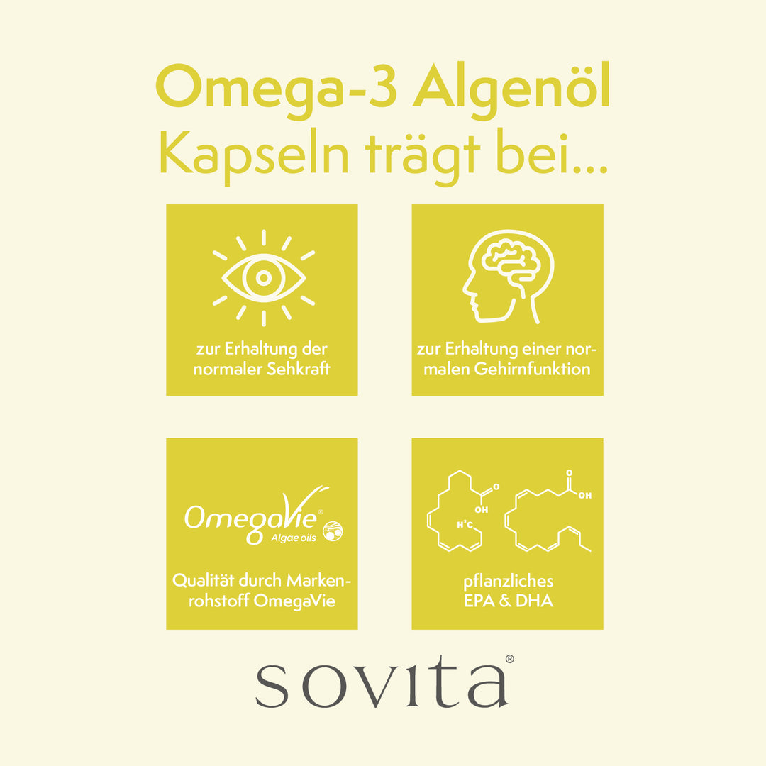 sovita Omega-3 Algenöl