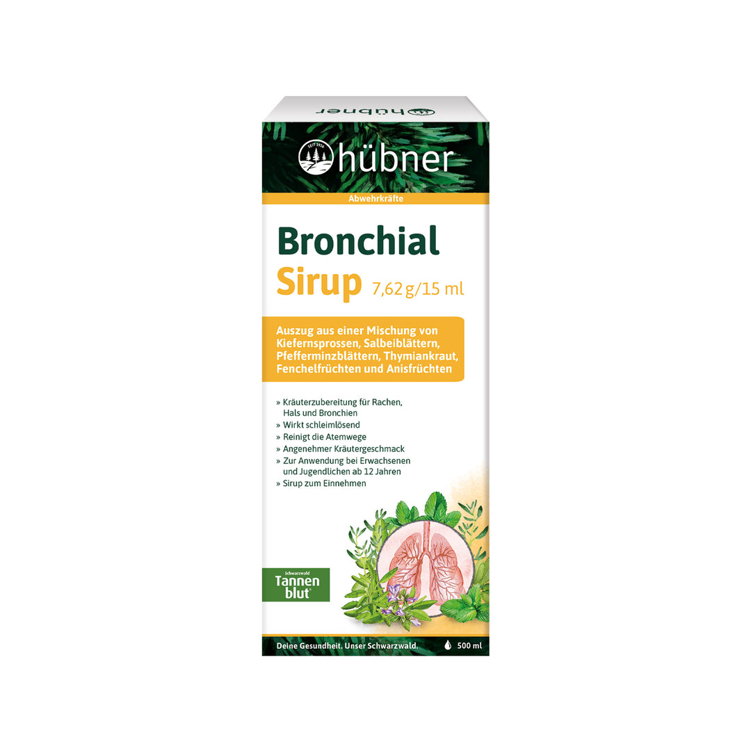 Hübner Bronchial Sirup 500 ml