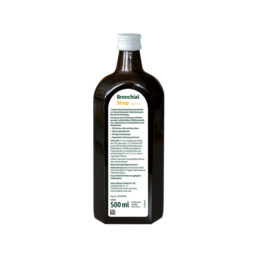 Hübner Bronchial Sirup 500 ml