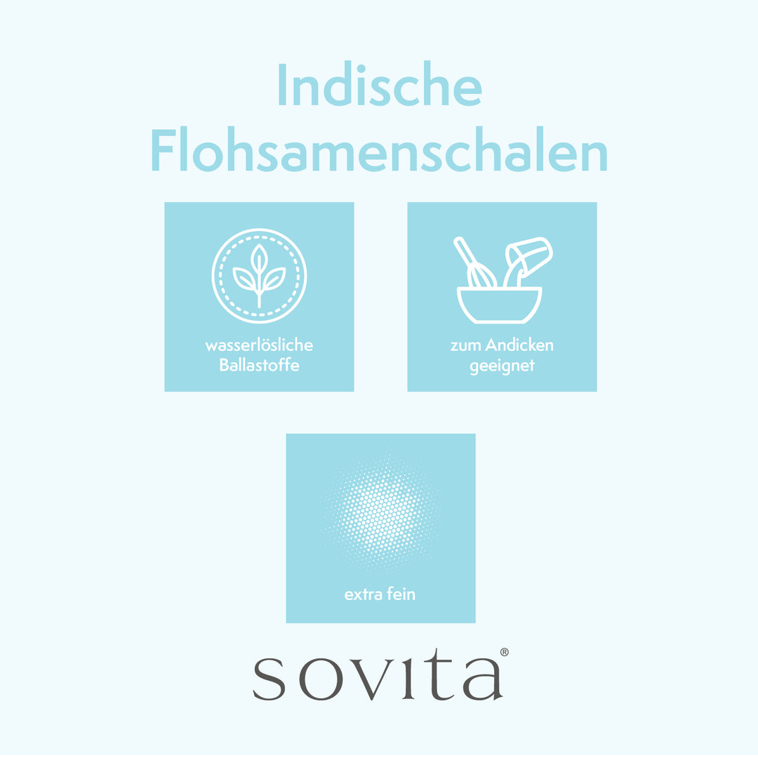 sovita Indische Flohsamenschalen