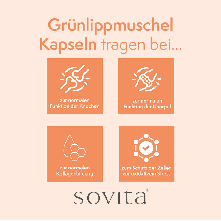 sovita Grünlippmuschel Kapseln