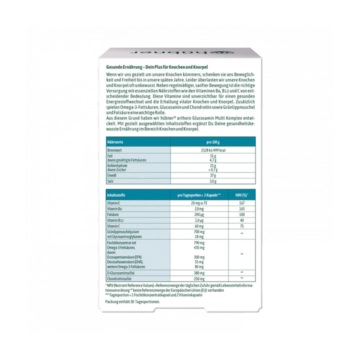 Hübner arthoro Glucosamin Multi Komplex