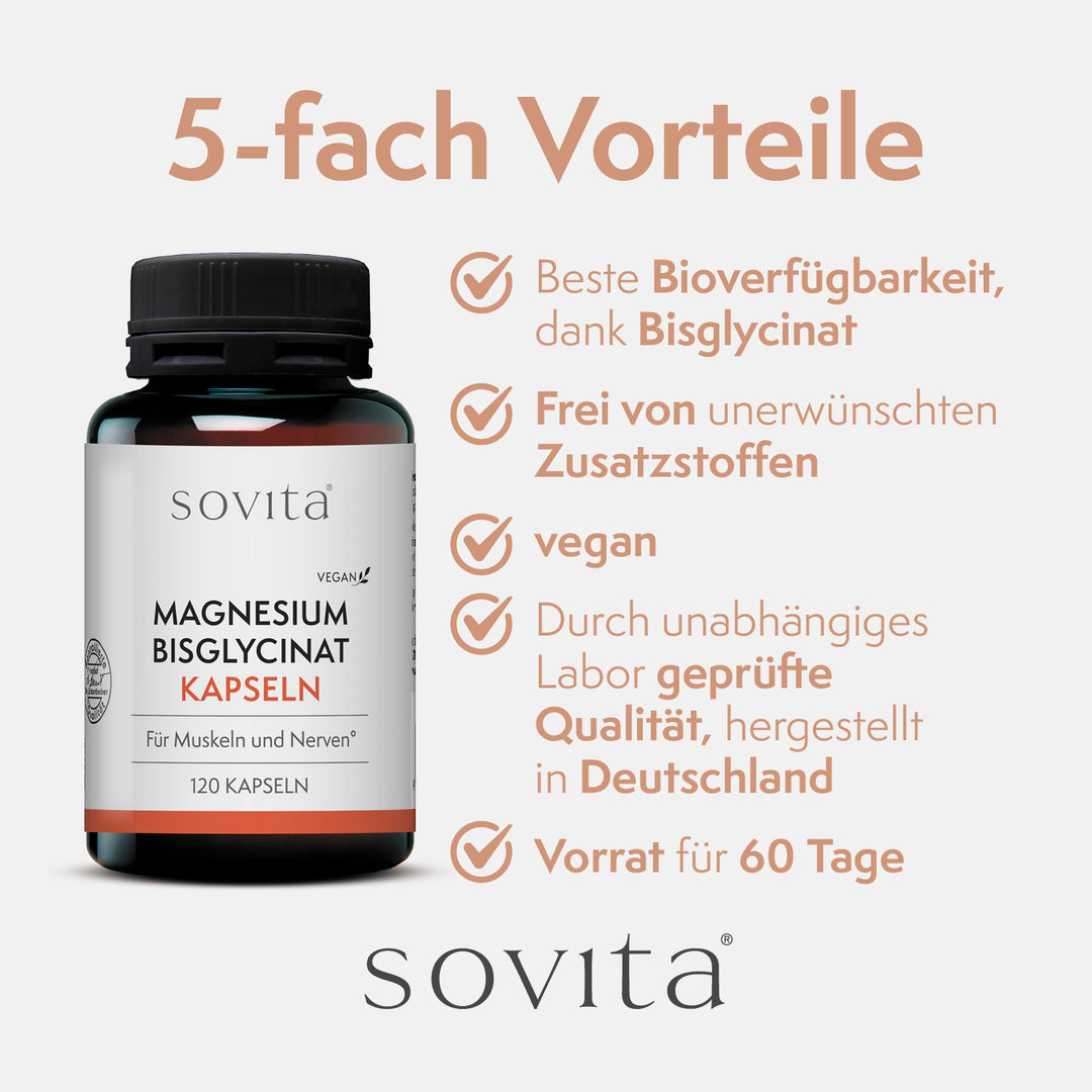 sovita Magnesium Bisglycinat Kapseln