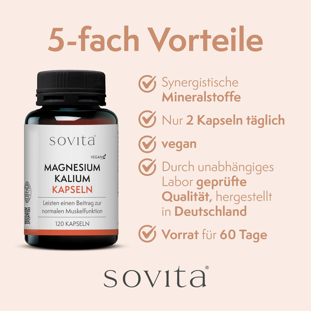 sovita Magnesium Kalium Kapseln