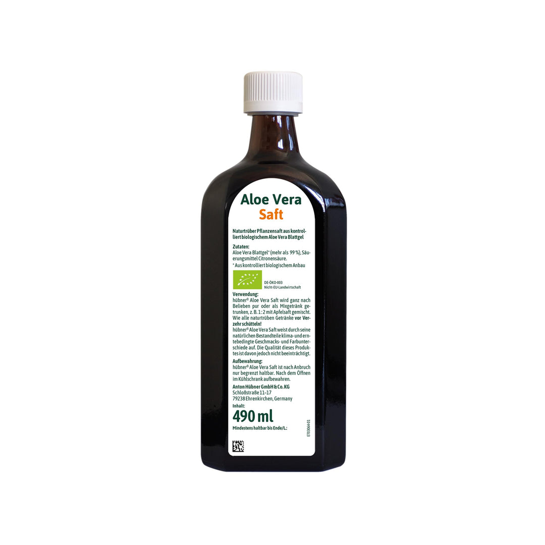 Hübner Aloe Vera Saft BIO DE-ÖKO-003