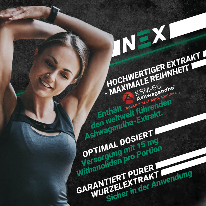 NEX Ashwagandha KSM-66 Kapseln