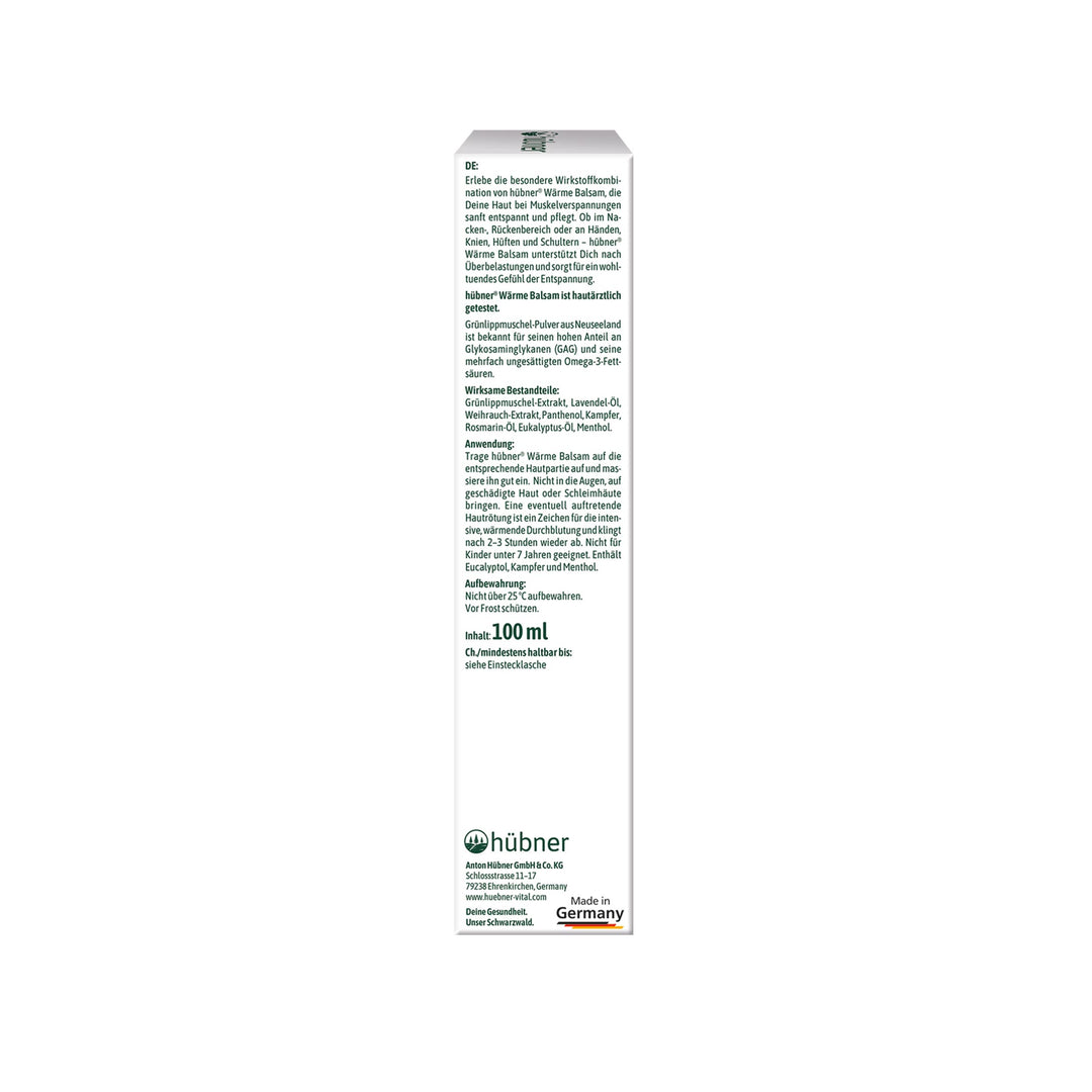 Hübner Wärme Balsam (100 ml)