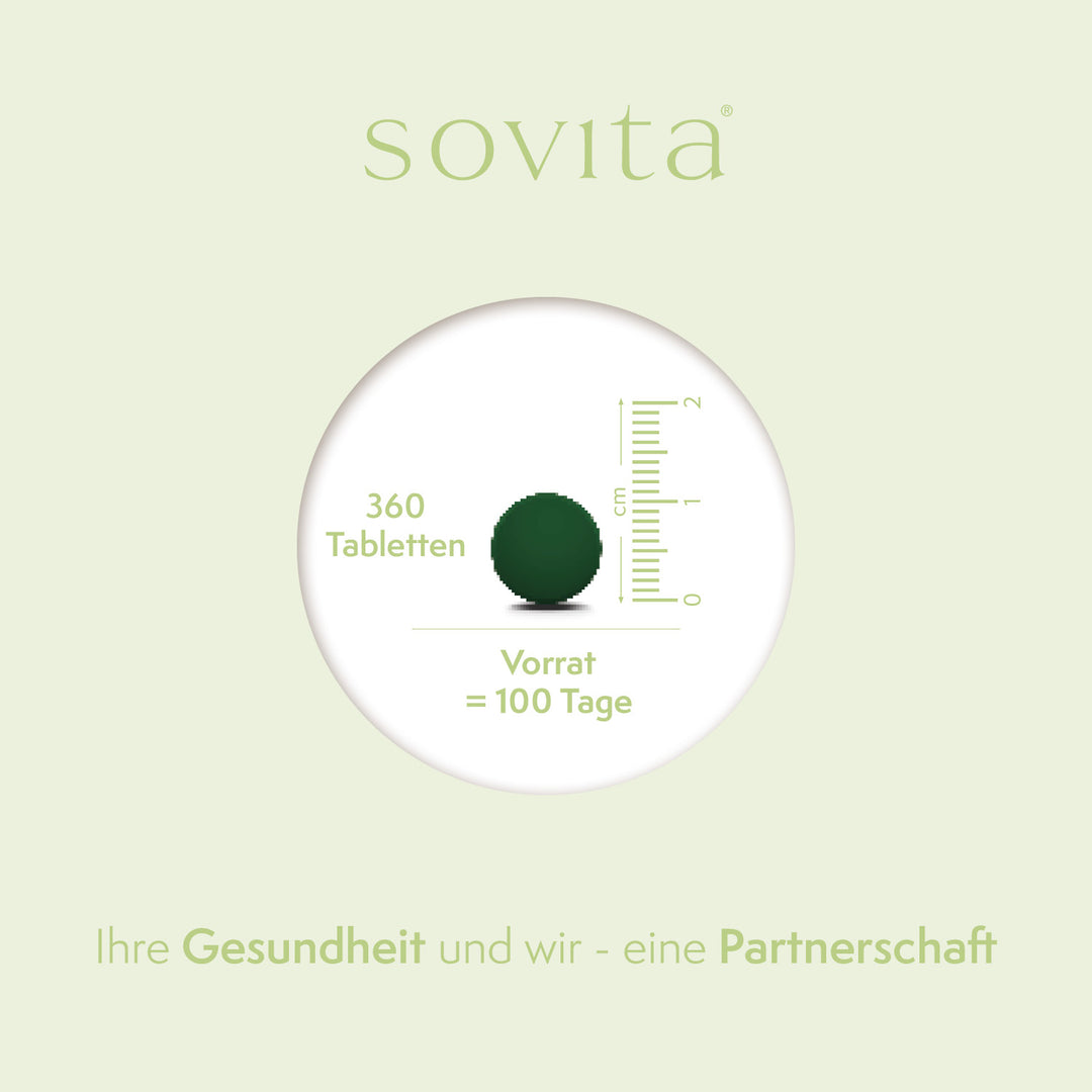 sovita BIO Spirulina 500mg Tabletten