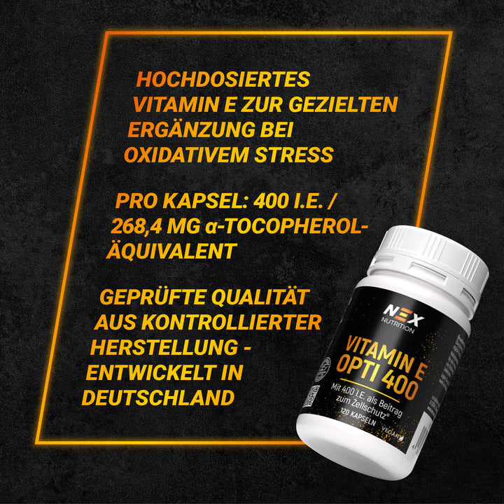 NEX Vitamin E Opti 400 Kapseln