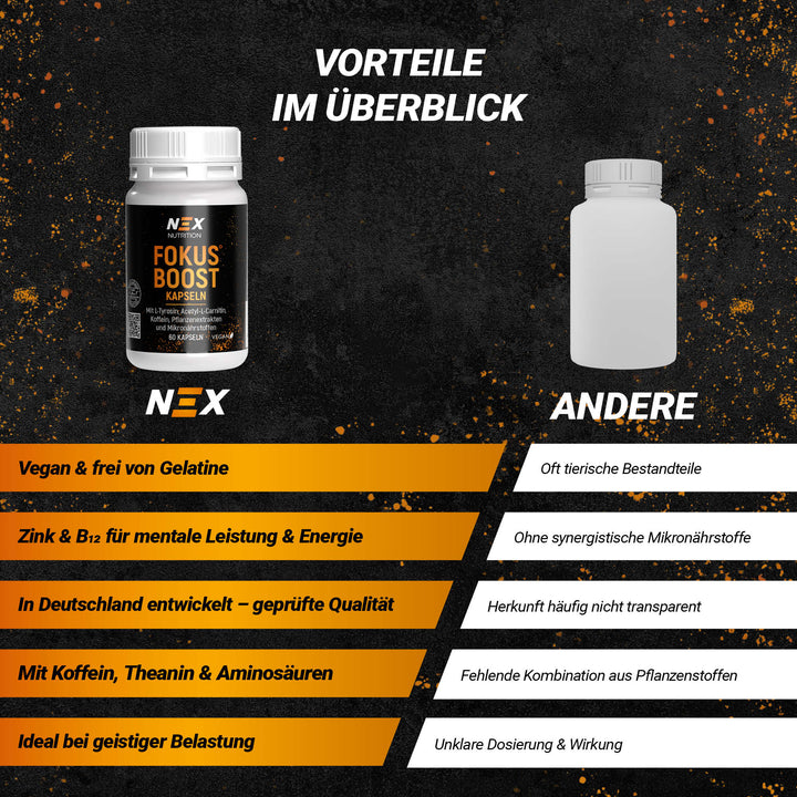 NEX Fokus Boost Kapseln