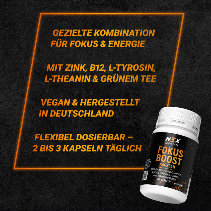 NEX Fokus Boost Kapseln