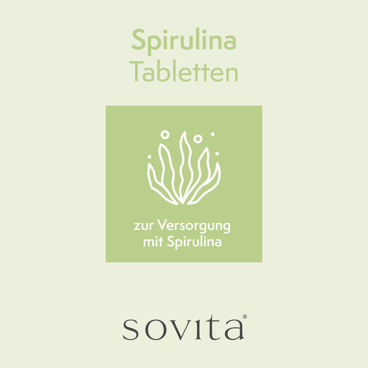 sovita BIO Spirulina 500mg Tabletten