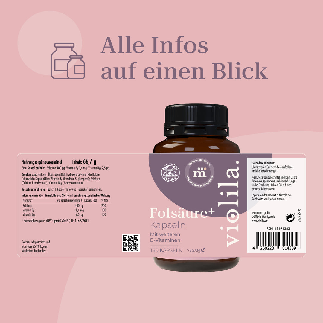 violila Folsäure+ Kapseln