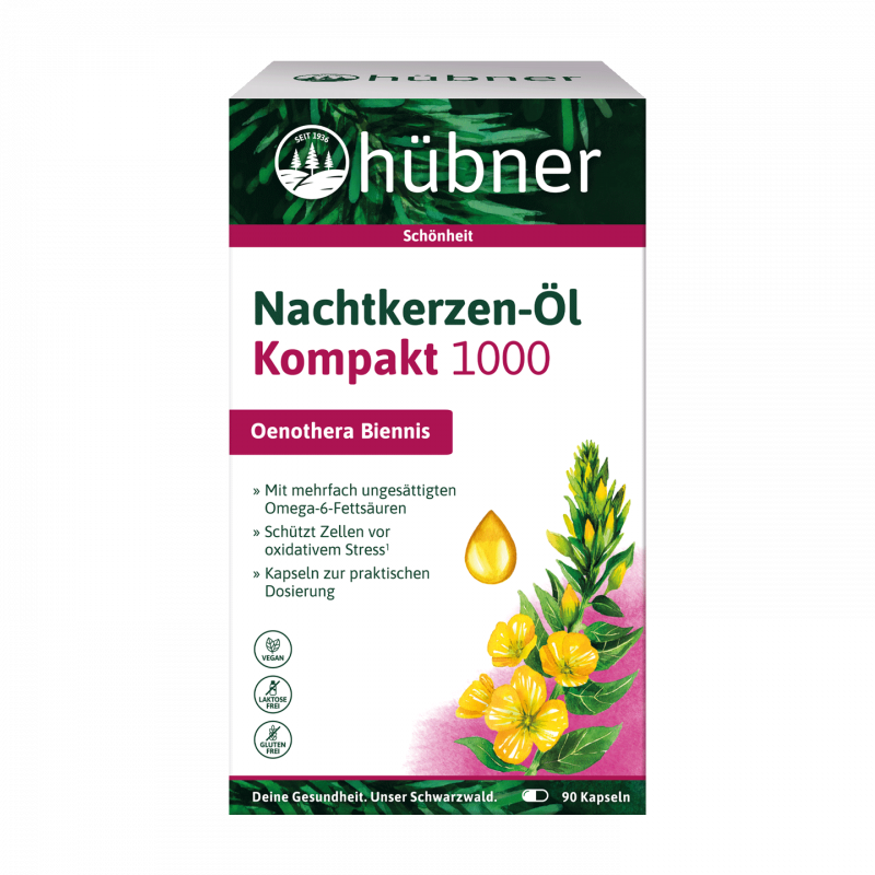 Hübner Nachtkerzen Öl Kompakt 1000 mg