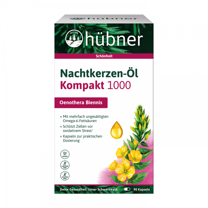 Hübner Nachtkerzen Öl Kompakt 1000 mg