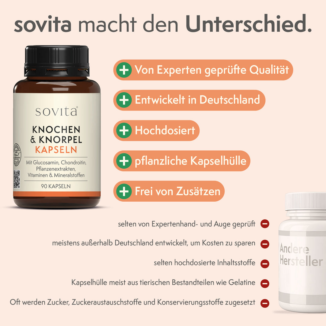 sovita Knochen & Knorpel Kapseln