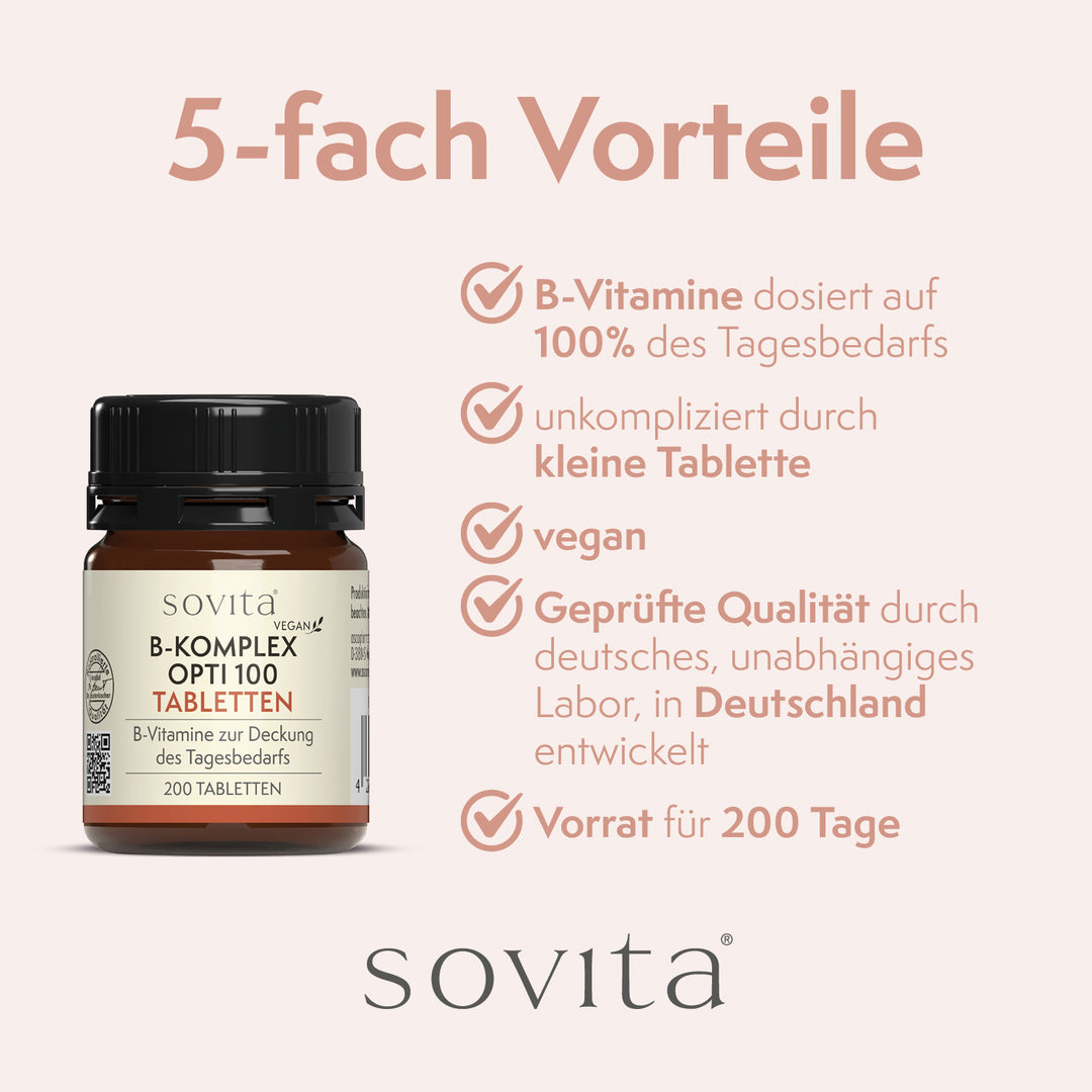 sovita Vitamin B-Komplex Opti 100 Tabletten