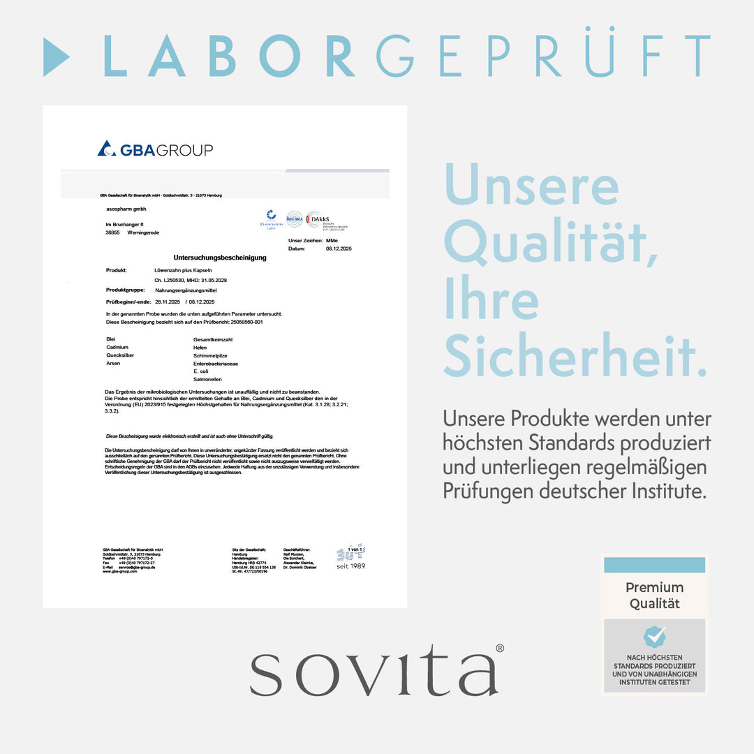 sovita Löwenzahn Opti Kapseln