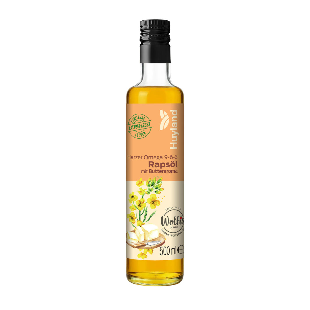 Huyland Harzer Rapsöl mit Butteraroma