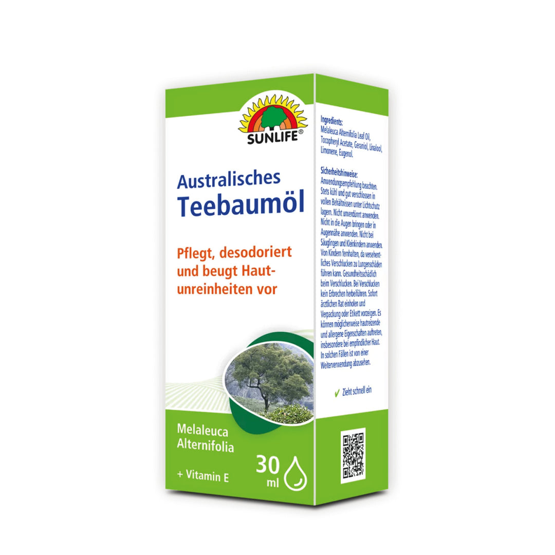 SUNLIFE Australisches Teebaumöl (30 ml)