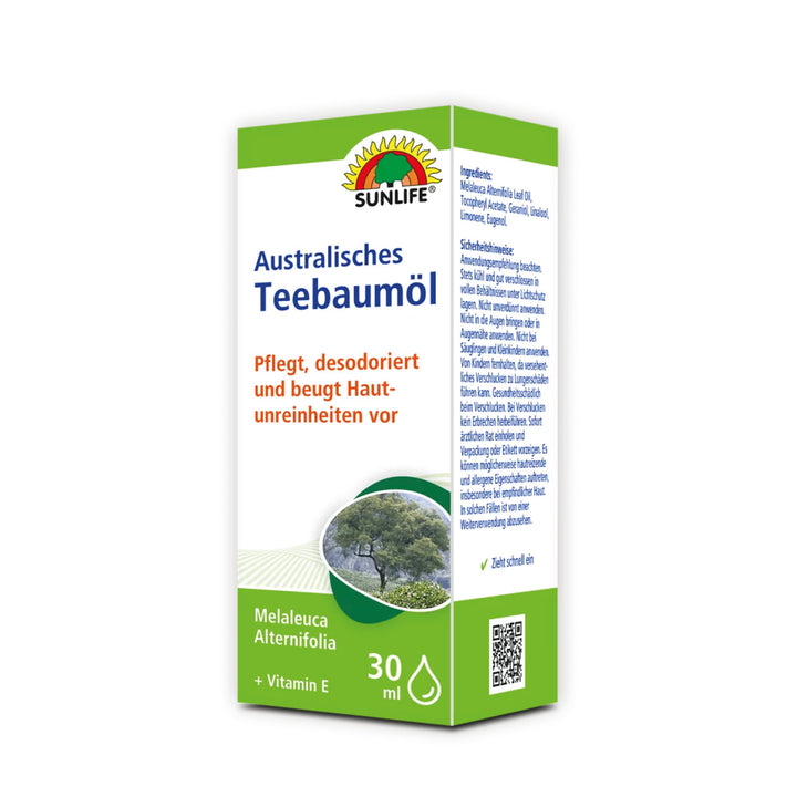 SUNLIFE Australisches Teebaumöl (30 ml)