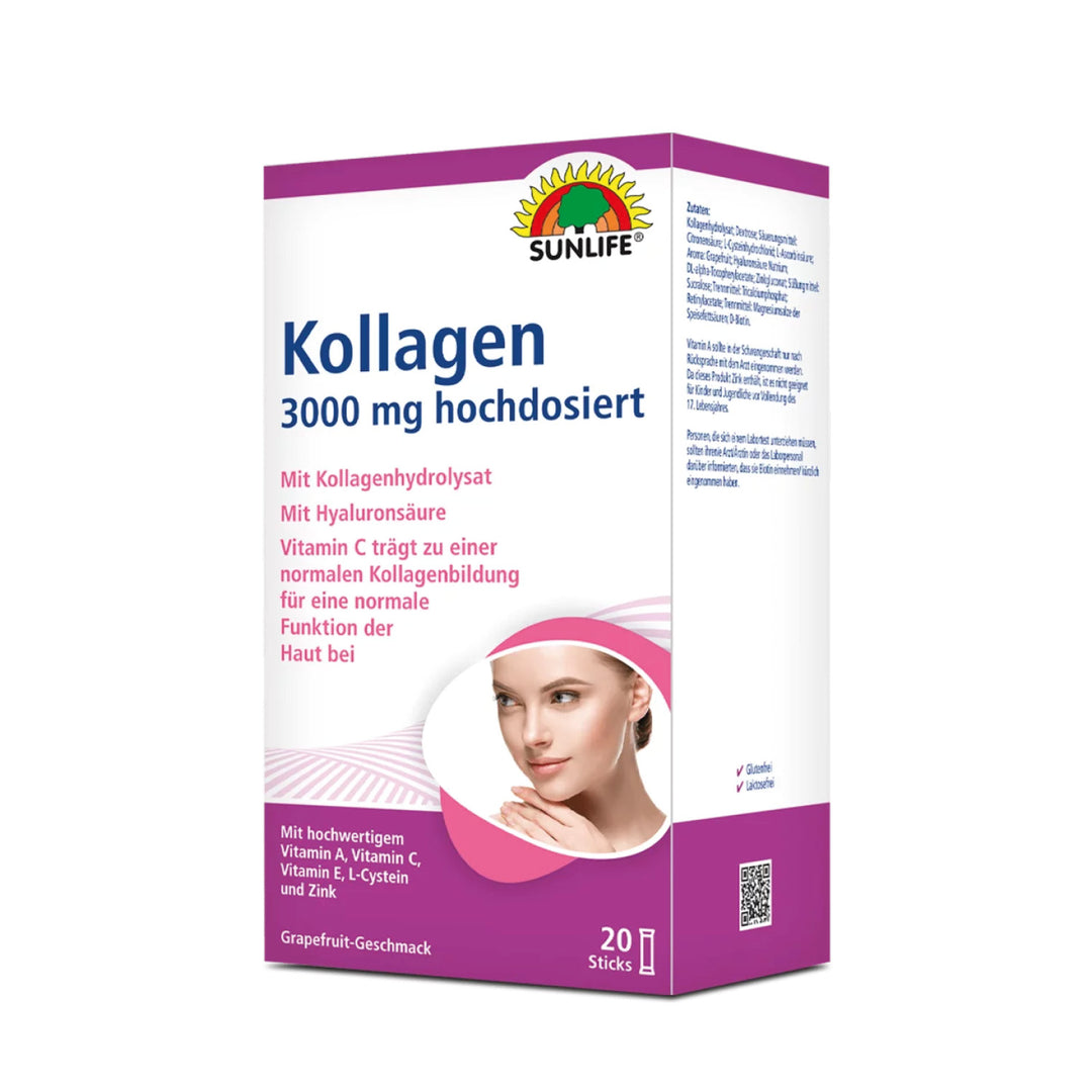 SUNLIFE Kollagen 3.000 mg (20 Sticks)