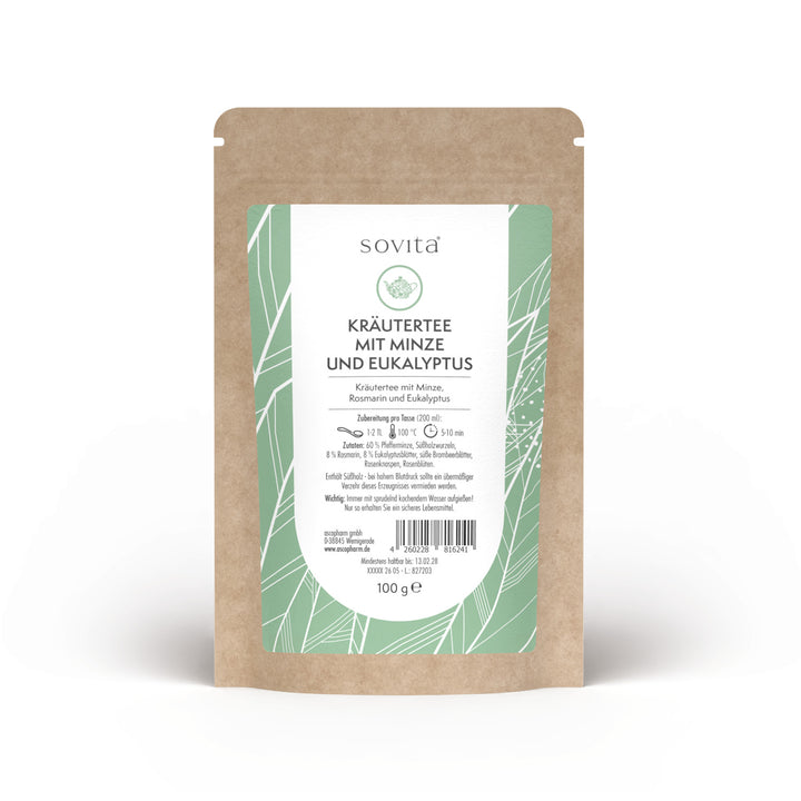 sovita Kräutertee mit Minze und Eukalyptus