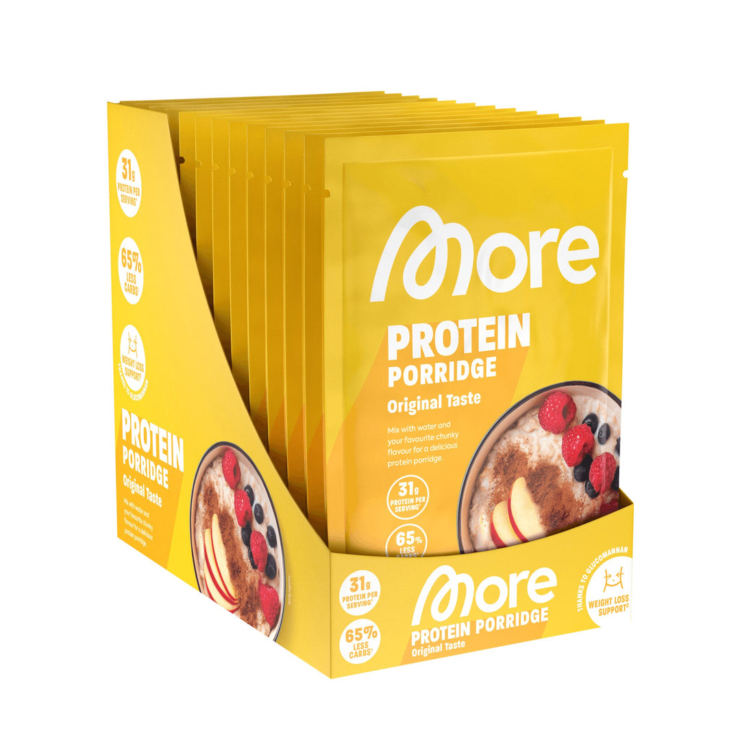 MORE Protein Porridge Original Taste V2 | 10 x 62g