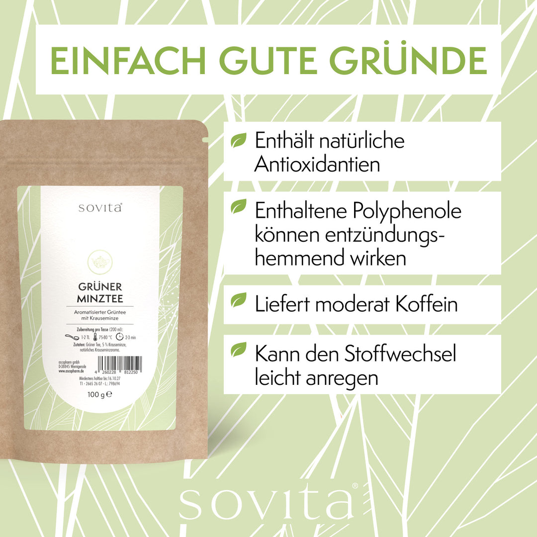sovita Grüner Minztee