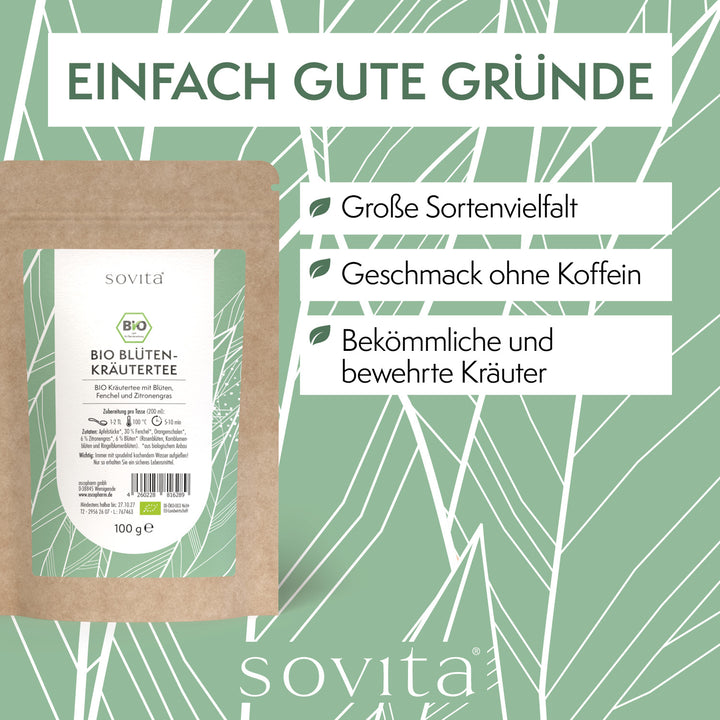 sovita Bio Blütenkräutertee