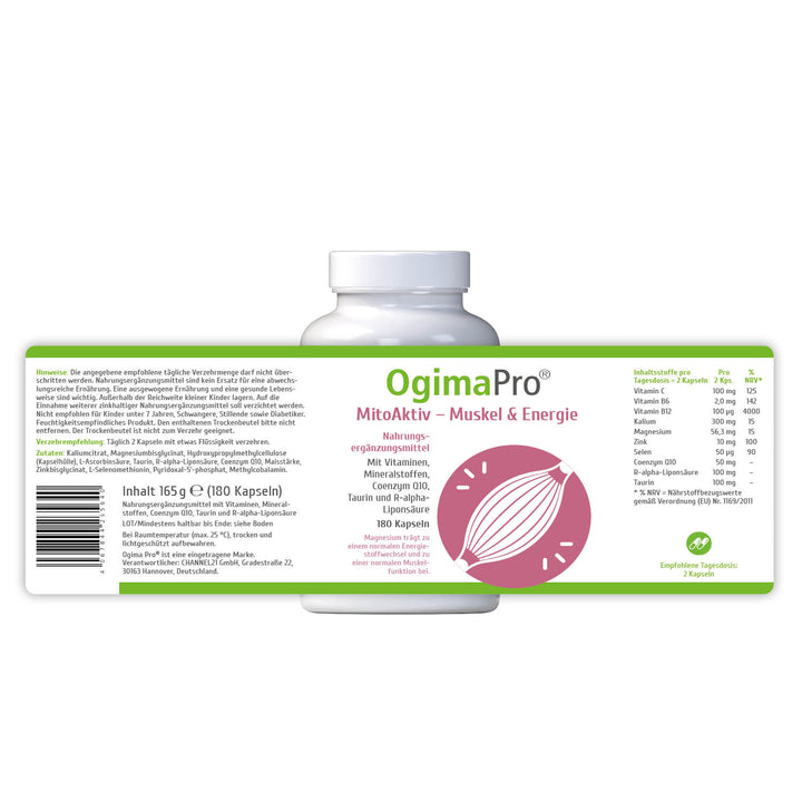 Ogima Pro MitoAktiv Muskel & Energie