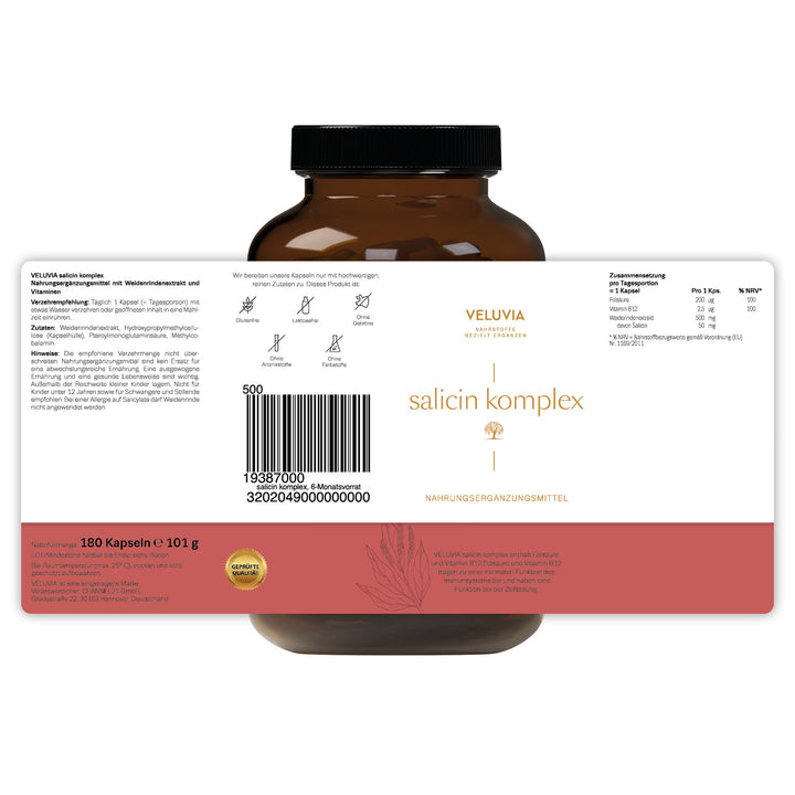 Veluvia salicin komplex