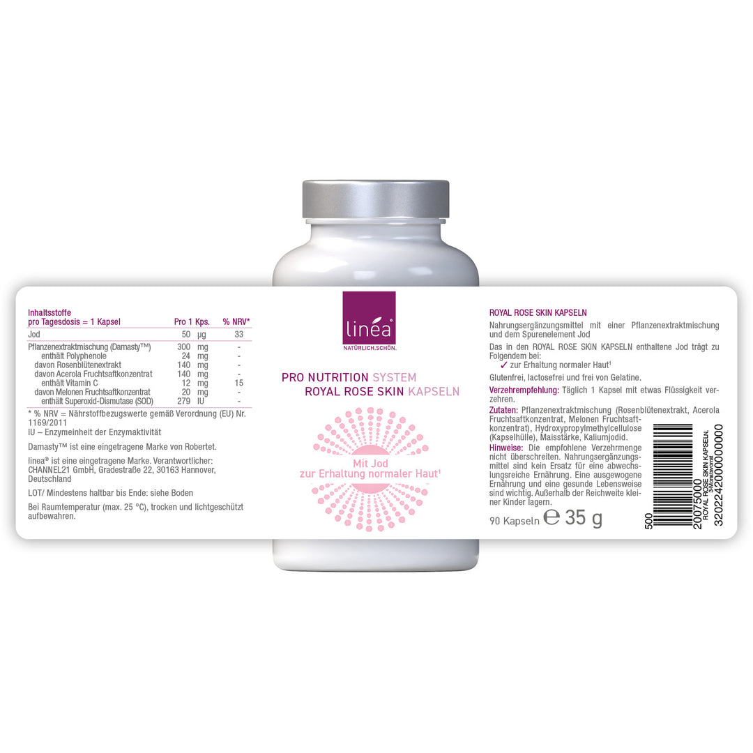 linea ROYAL ROSE SKIN KAPSELN