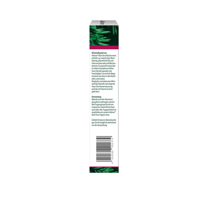 Hübner Aloe Vera Nachtcreme (50 ml)