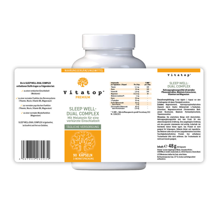 Vitatop SLEEP WELL-DUAL COMPLEX