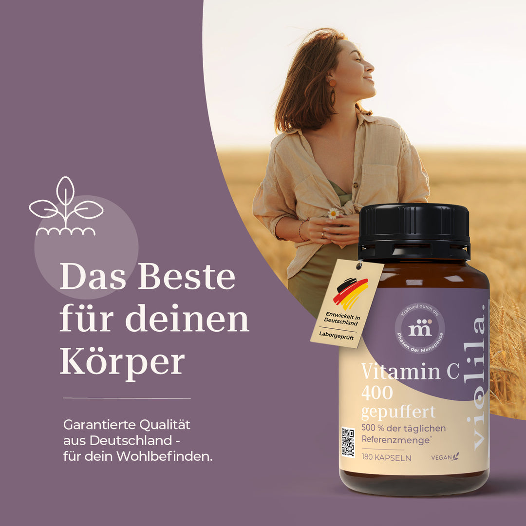 violila Vitamin C 400 gepuffert Kapseln