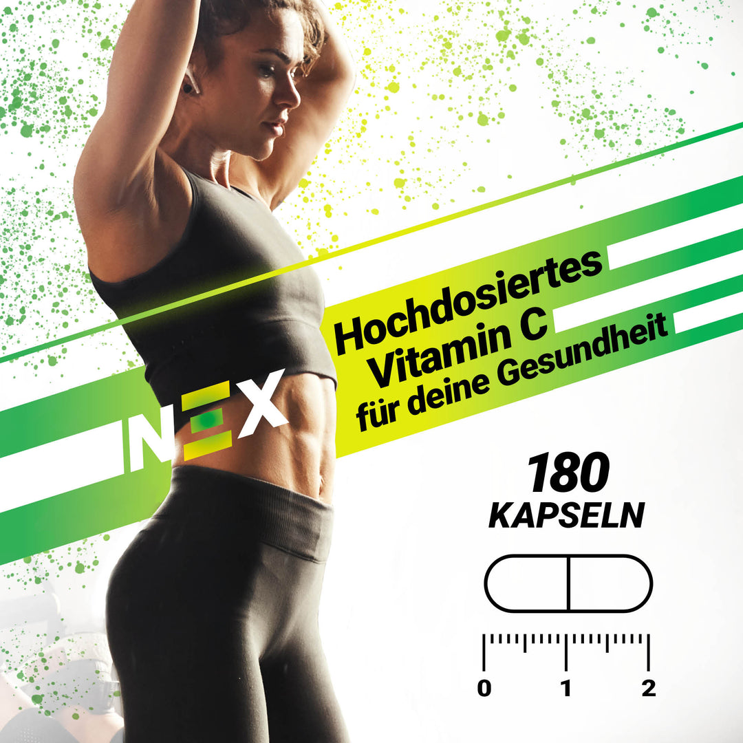 NEX Vitamin C 400 gepuffert Kapseln