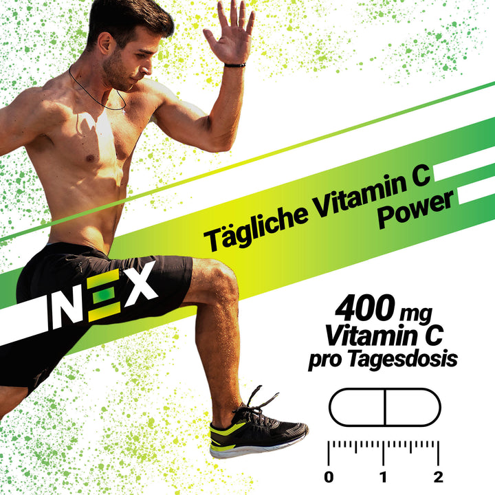 NEX Vitamin C 400 gepuffert Kapseln