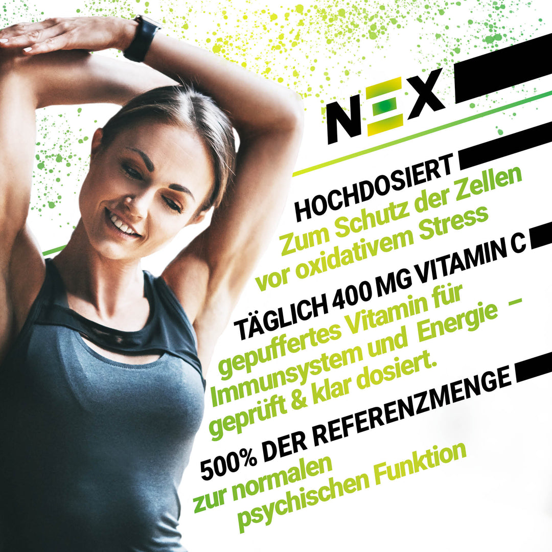 NEX Vitamin C 400 gepuffert Kapseln