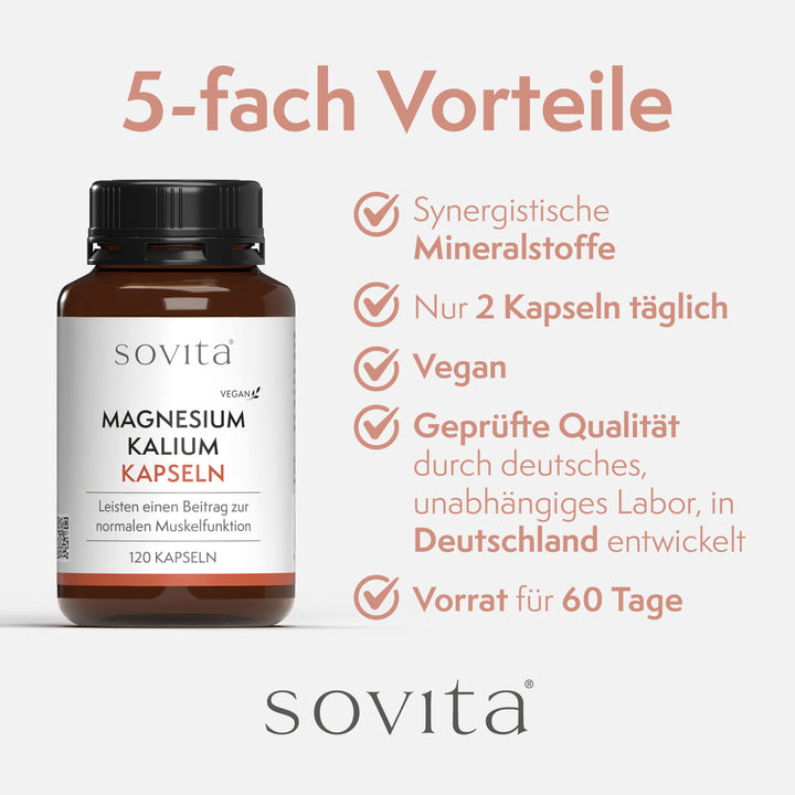 sovita Magnesium Kalium Kapseln