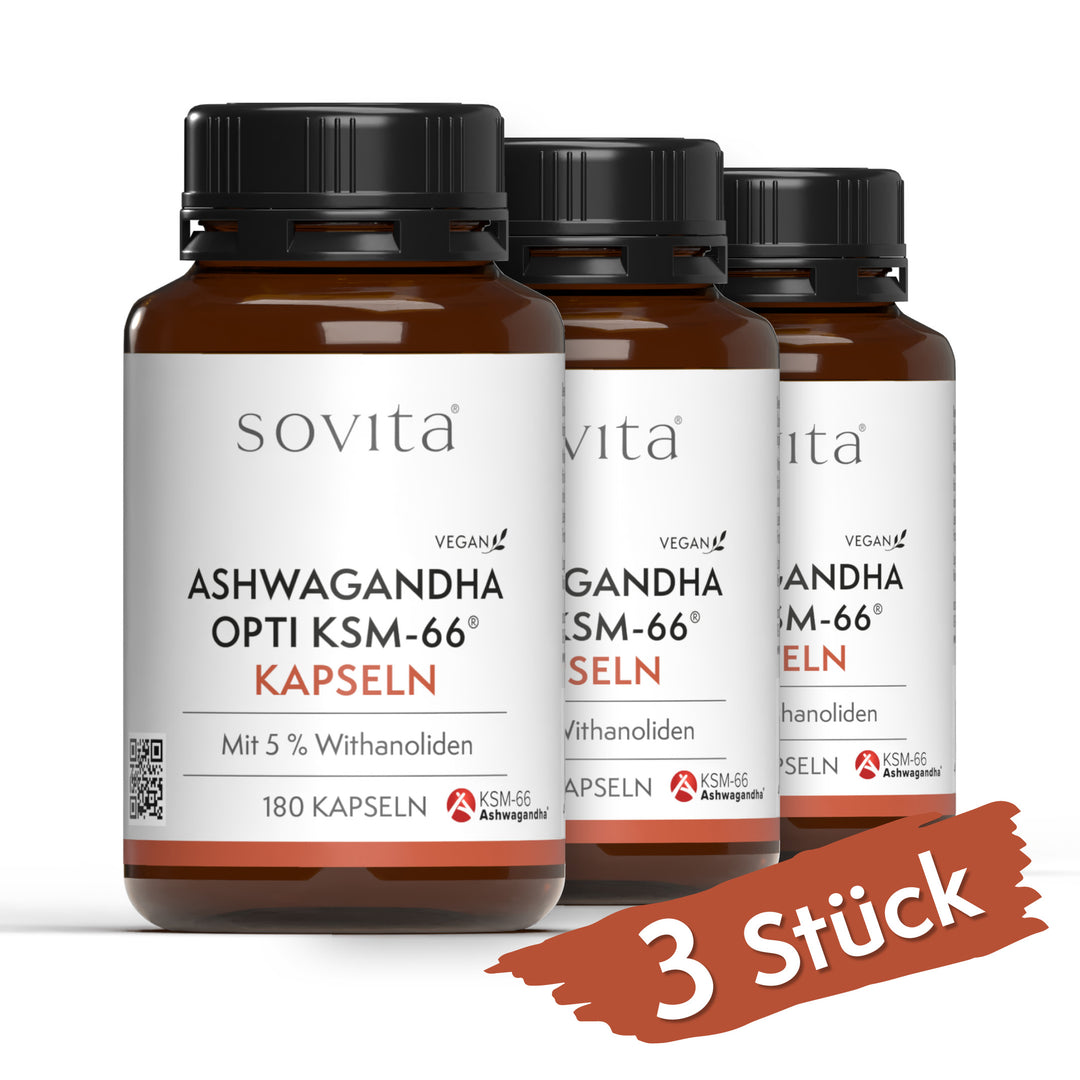 sovita Ashwagandha Opti KSM-66 Kapseln