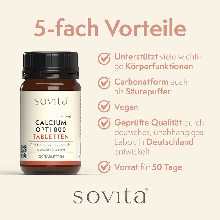 sovita Calcium Opti 800 Tabletten